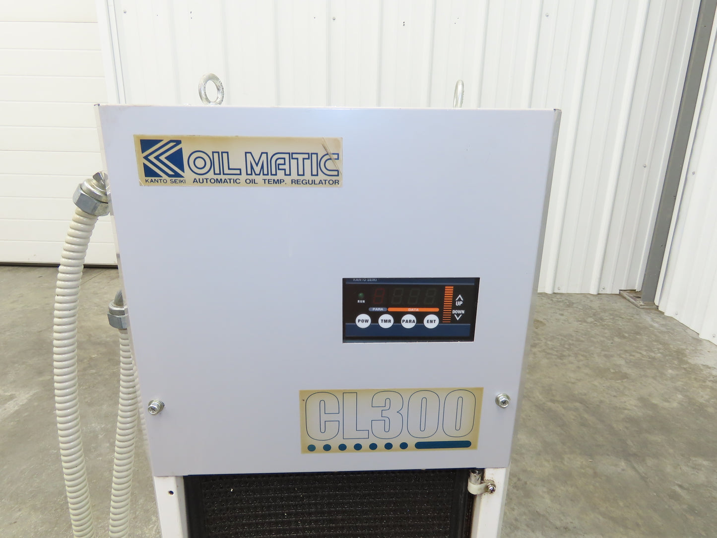 Kanto Seiki CL300B-Z-1 Oilmatic Hydraulic Oil Chiller Temp Regulator 220V 3Ph