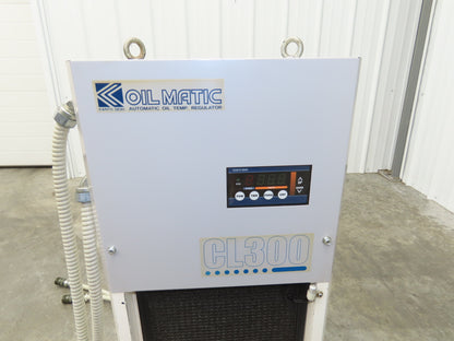 Kanto Seiki CL300A Oilmatic Hydraulic Oil Chiller Temp Regulator 220V 3Ph