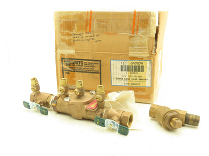Watts 007M2-QT 3/4" DC Double Check Valve Assembly Ball Valve Backflow Preventer