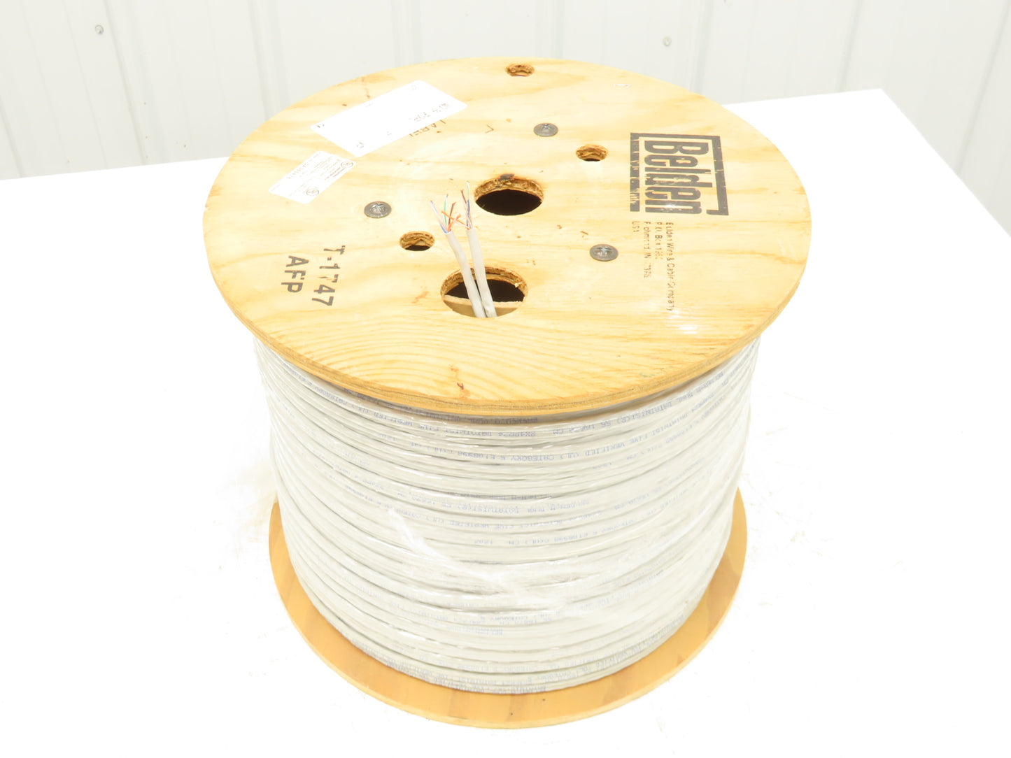 Belden 1667A F6H GRYDKPRL Cat 5 Unshielded Datatwist Cable 2x4 Pair 24awg 1000'