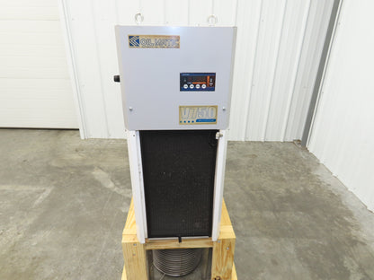 Kanto Seiki V750A-HU Oilmatic Hydraulic Oil Chiller Temp Regulator 220V 3Ph