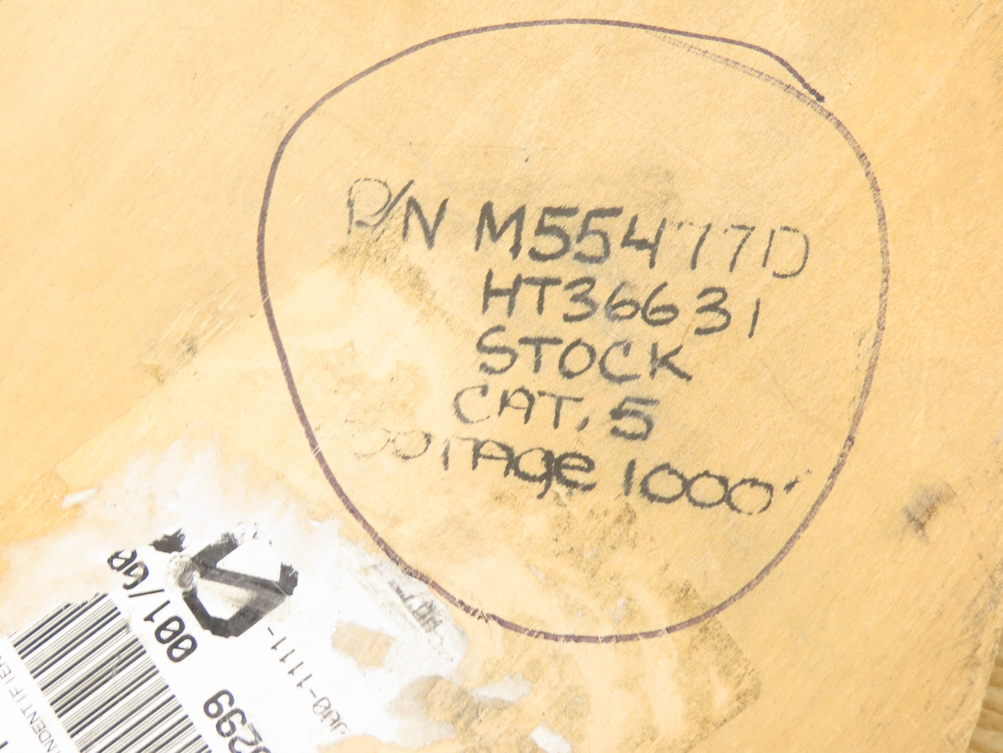 Mohawk TIA/EIA-568-A Cat 5 Unshielded Datatwist Cable 2x4 8-Pair 24awg 1000'