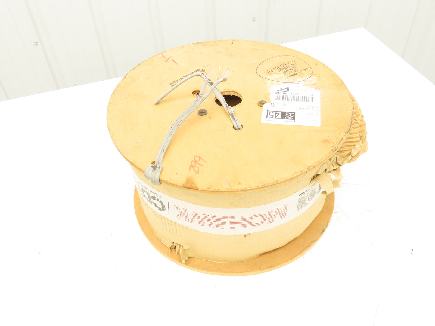 Mohawk TIA/EIA-568-A Cat 5 Unshielded Datatwist Cable 2x4 8-Pair 24awg 1000'