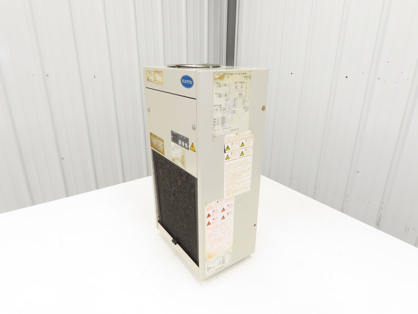 Eletto PC-53-2 Refcool Hydraulic Oil Chiller Temp Regulator 220V 1Ph Nitto Kogyo