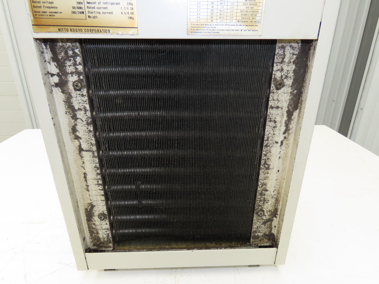 Eletto PC-53-2 Refcool Hydraulic Oil Chiller Temp Regulator 220V 1Ph Nitto Kogyo