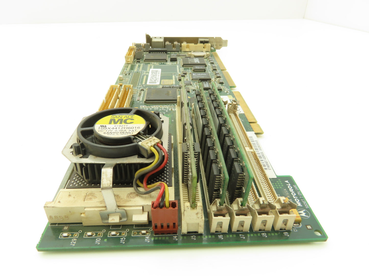 Motorola 01-W3460F Socket 7 CPU Card w/16MB DRAM