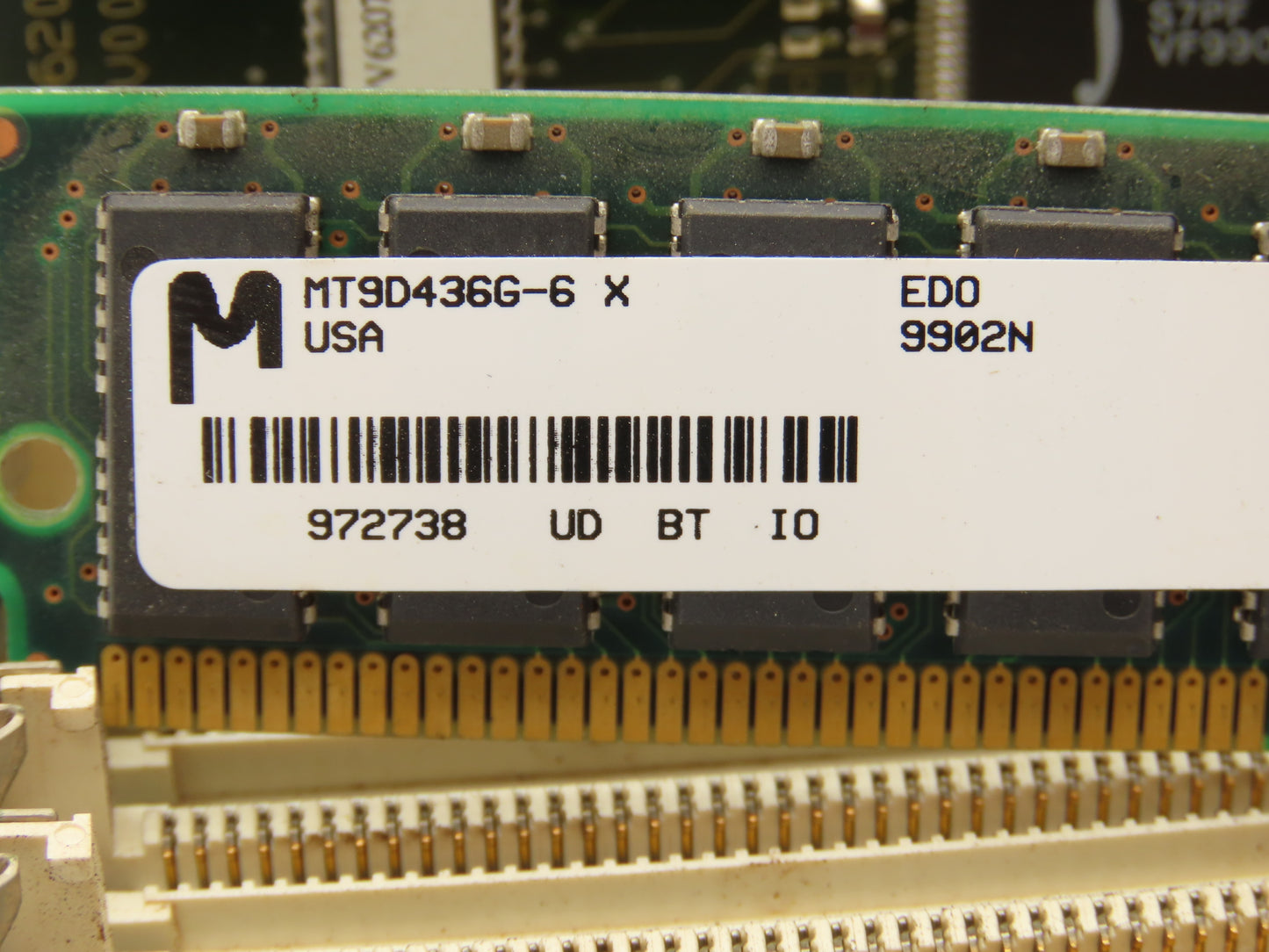 Motorola 01-W3460F Socket 7 CPU Card w/16MB DRAM