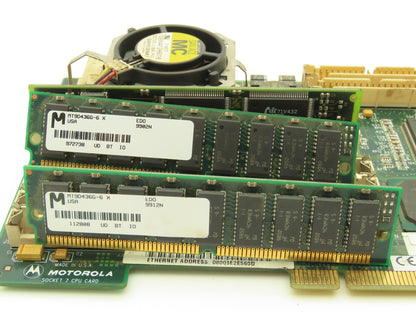 Motorola 01-W3460F Socket 7 CPU Card w/16MB DRAM