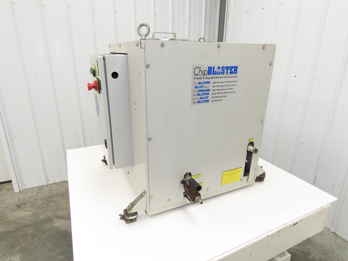 Chip Blaster D30-35 High Pressure Coolant Filtration Dual Filter Unit 230V 3Ph