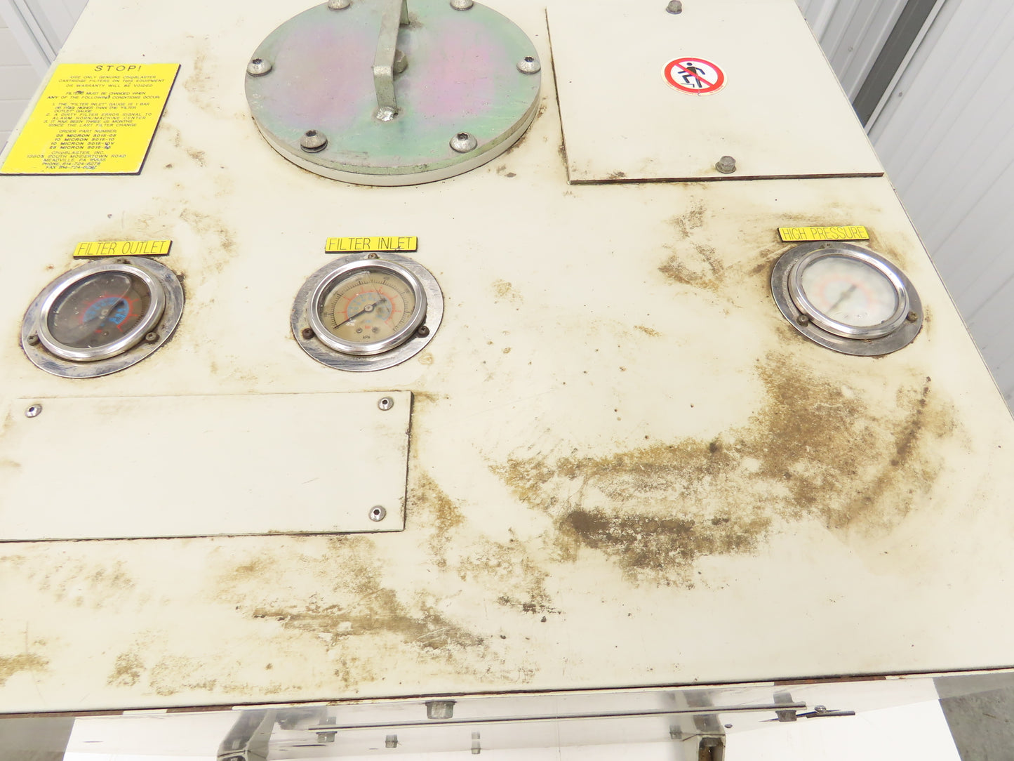 Chip Blaster D30-35 High Pressure Coolant Filtration Dual Filter Unit 230V 3Ph