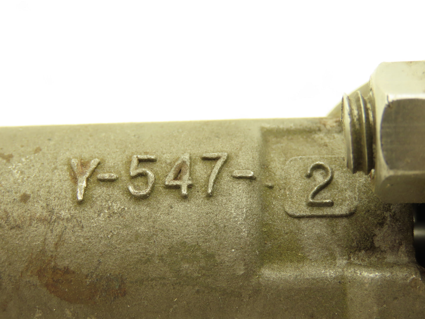 Strahman SV500 Sampling Valve 1/4"NPT Y-547-2 Upper Y-734 Lower 11/16"-18 Thread