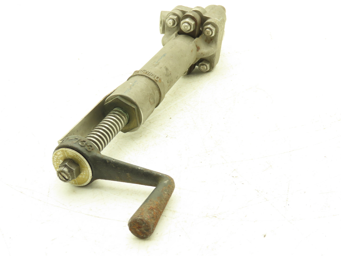 Strahman SV500 Sampling Valve 1/4"NPT Y-547-2 Upper Y-734 Lower 11/16"-18 Thread