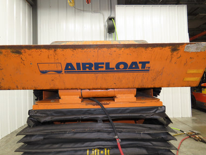 Airfloat Pneumatic Lift Tilt Table Tote Tipper 2000lbs 32° Degree 54x48" Top