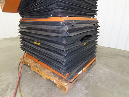 Airfloat Pneumatic Lift Tilt Table Tote Tipper 2000lbs 32° Degree 54x48" Top