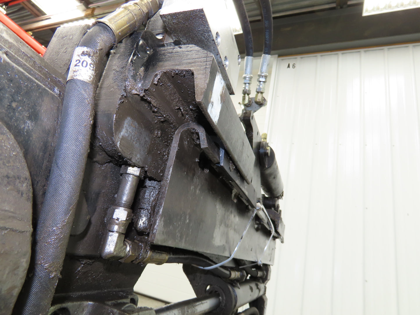 Cascade Forklift Class 3 SideShift Fork Positioner Attachment 10000lb 48" Forks