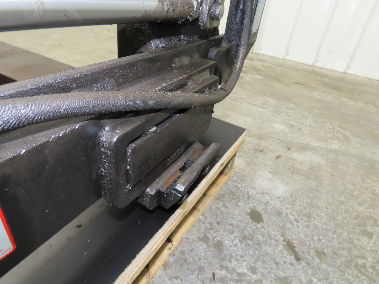 Cascade Forklift Class 3 SideShift Fork Positioner Attachment 10000lb 48" Forks