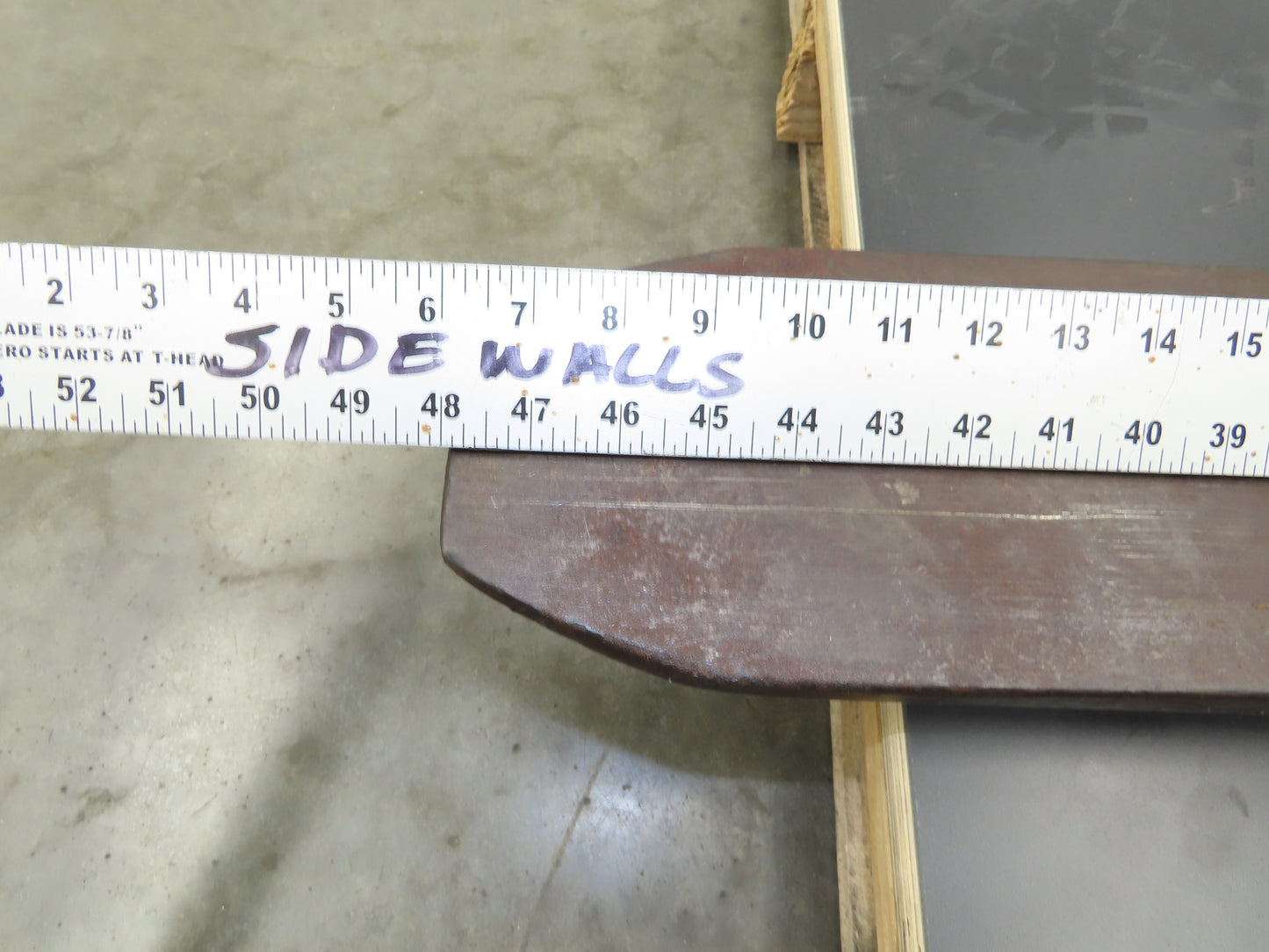 Cascade Forklift Class 3 SideShift Fork Positioner Attachment 10000lb 48" Forks