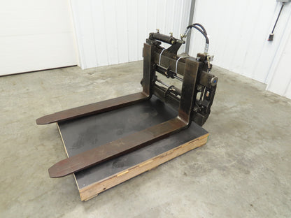 Cascade Forklift Class 3 SideShift Fork Positioner Attachment 10000lb 48" Forks