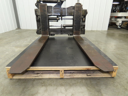 Cascade Forklift Class 3 SideShift Fork Positioner Attachment 10000lb 48" Forks