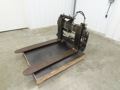 Cascade Forklift Class 3 SideShift Fork Positioner Attachment 10000lb 48" Forks