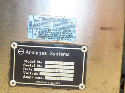 Analygas 23FB Gas Monitor Carbon Dioxide Monitor Detector Single-Point
