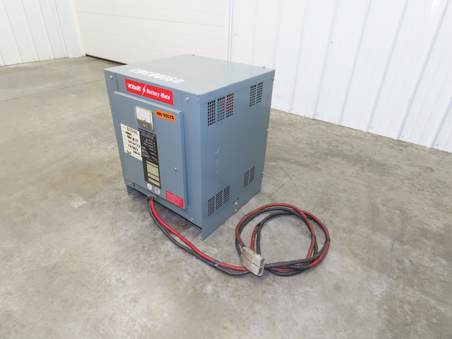 Hobart 880H3-18 Battery Mate Charger Forklift 36V 751-880Ah 150A 240/480V 3Ph