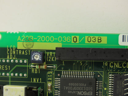 Fanuc A20B-2000-0360/03B TP Control RJ Teach Pendant Printed Circuit Board PCB