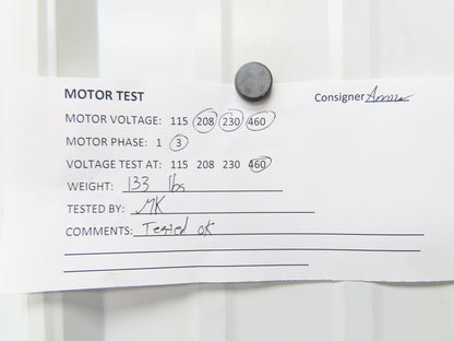 Cool Jet Wanner 36H257Y483 Hydra-Cell Diaphragm Pump 5Hp 230/460V 3PH 1"x 3/4"