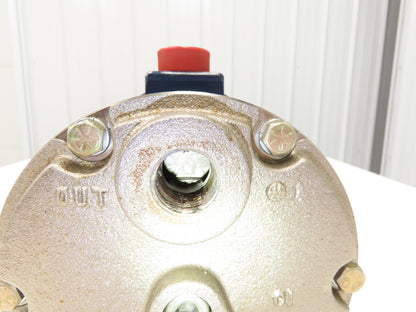 Cool Jet Wanner 36H257Y483 Hydra-Cell Diaphragm Pump 5Hp 230/460V 3PH 1"x 3/4"