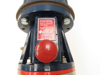 Cool Jet Wanner 36H257Y483 Hydra-Cell Diaphragm Pump 5Hp 230/460V 3PH 1"x 3/4"