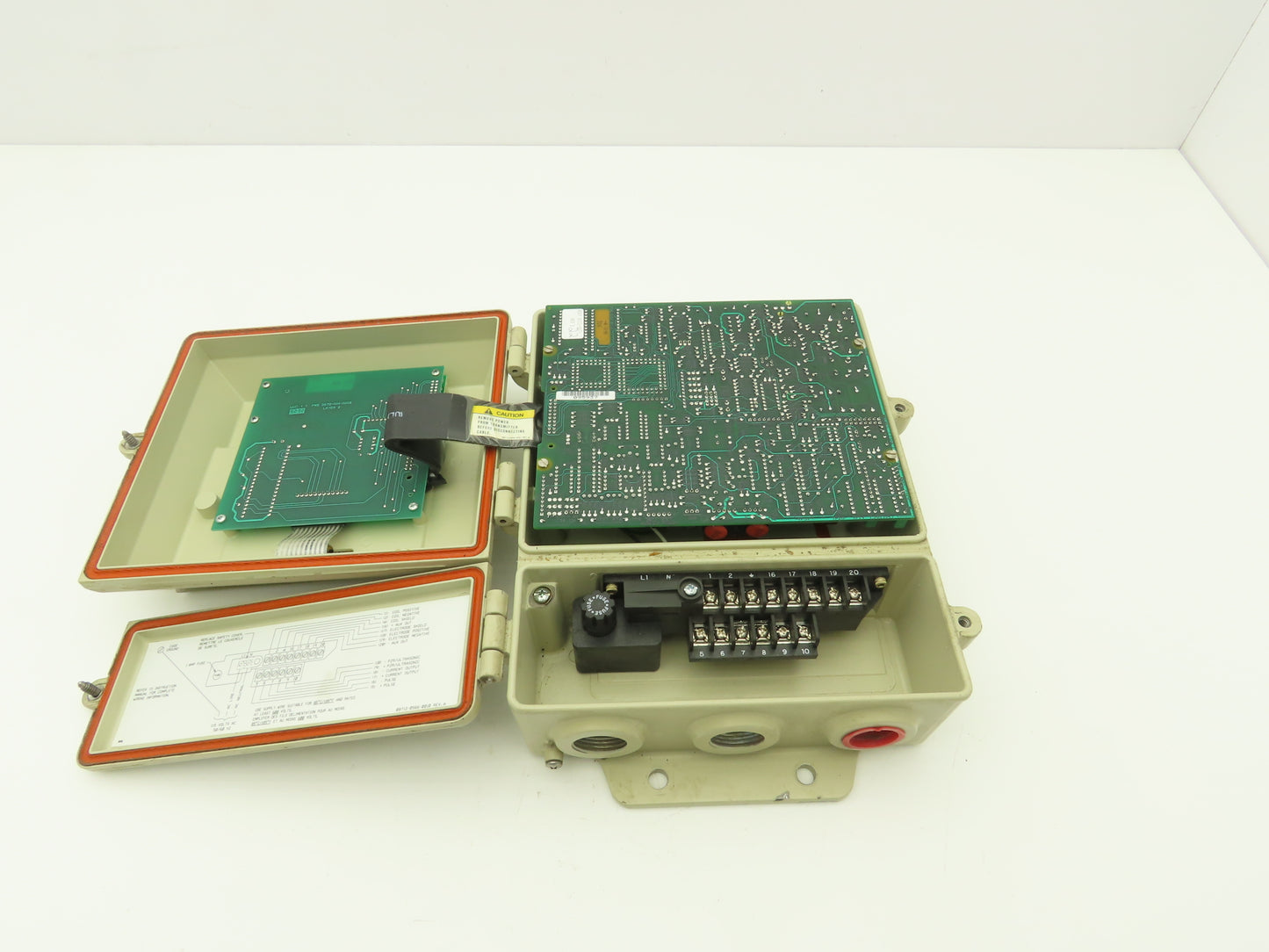 Brooks Mag 3580 Digital Magnetic Flowmeter Flow Transmitter 3585C2B4D1