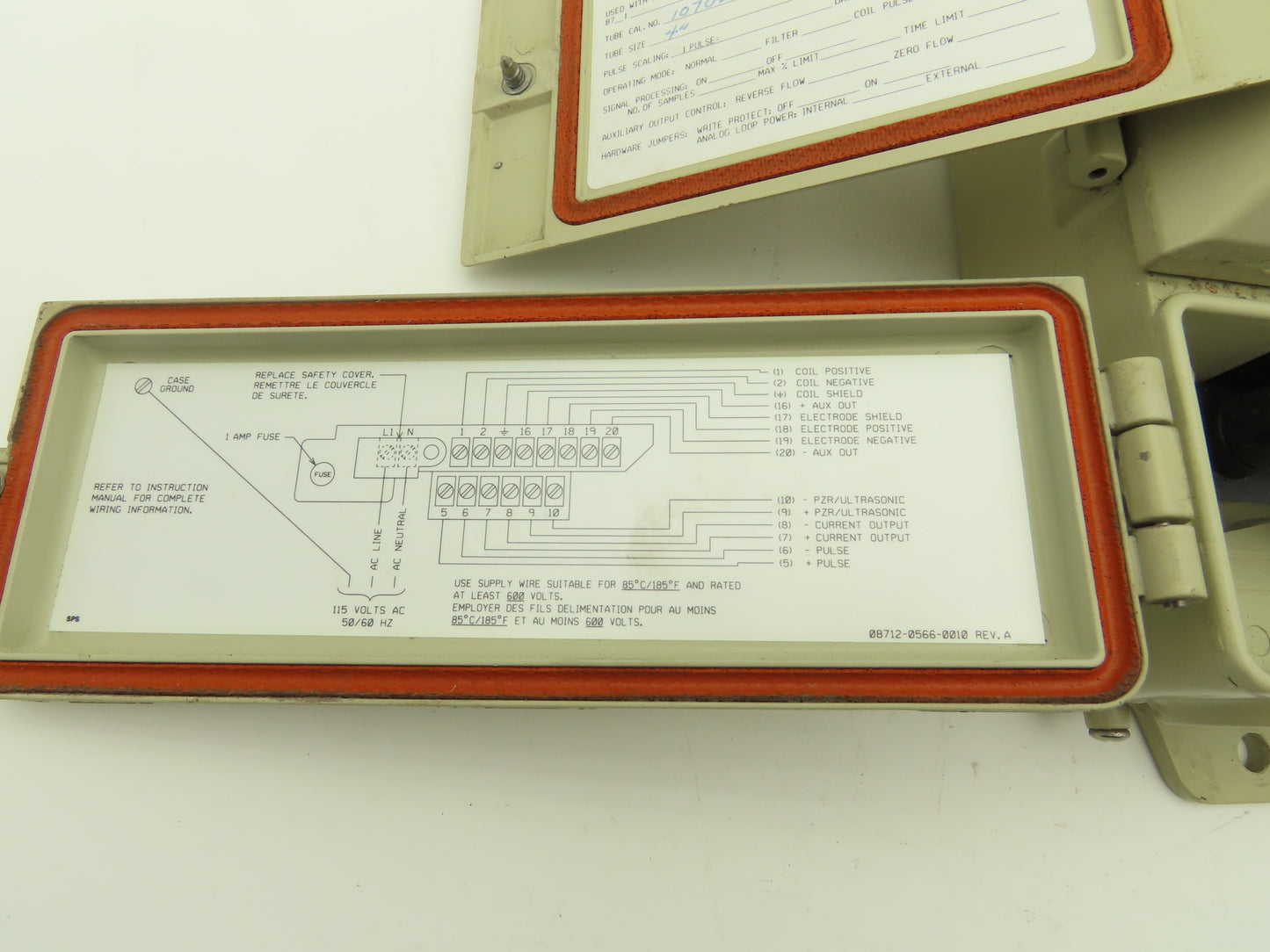 Brooks Mag 3580 Digital Magnetic Flowmeter Flow Transmitter 3585C2B4D1
