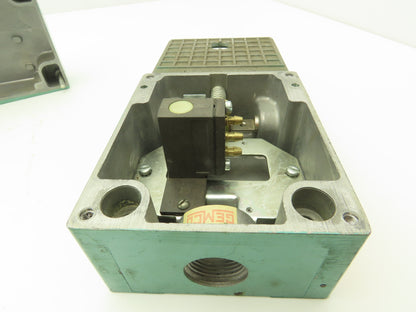 Numatics Numatrol NS666 Pneumatic Foot Pedal Floor Switch Spring Return LM5-0107