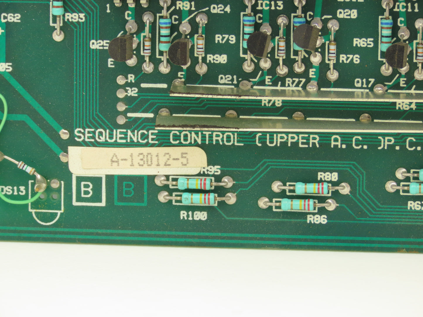 Barber Coleman A-13012-5 Sequence Control Circuit Board (upper A.C.)PCB Lot of 2