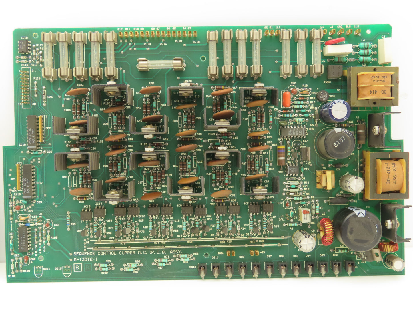 Barber Coleman A-13012-5 Sequence Control Circuit Board (upper A.C.)PCB Lot of 2