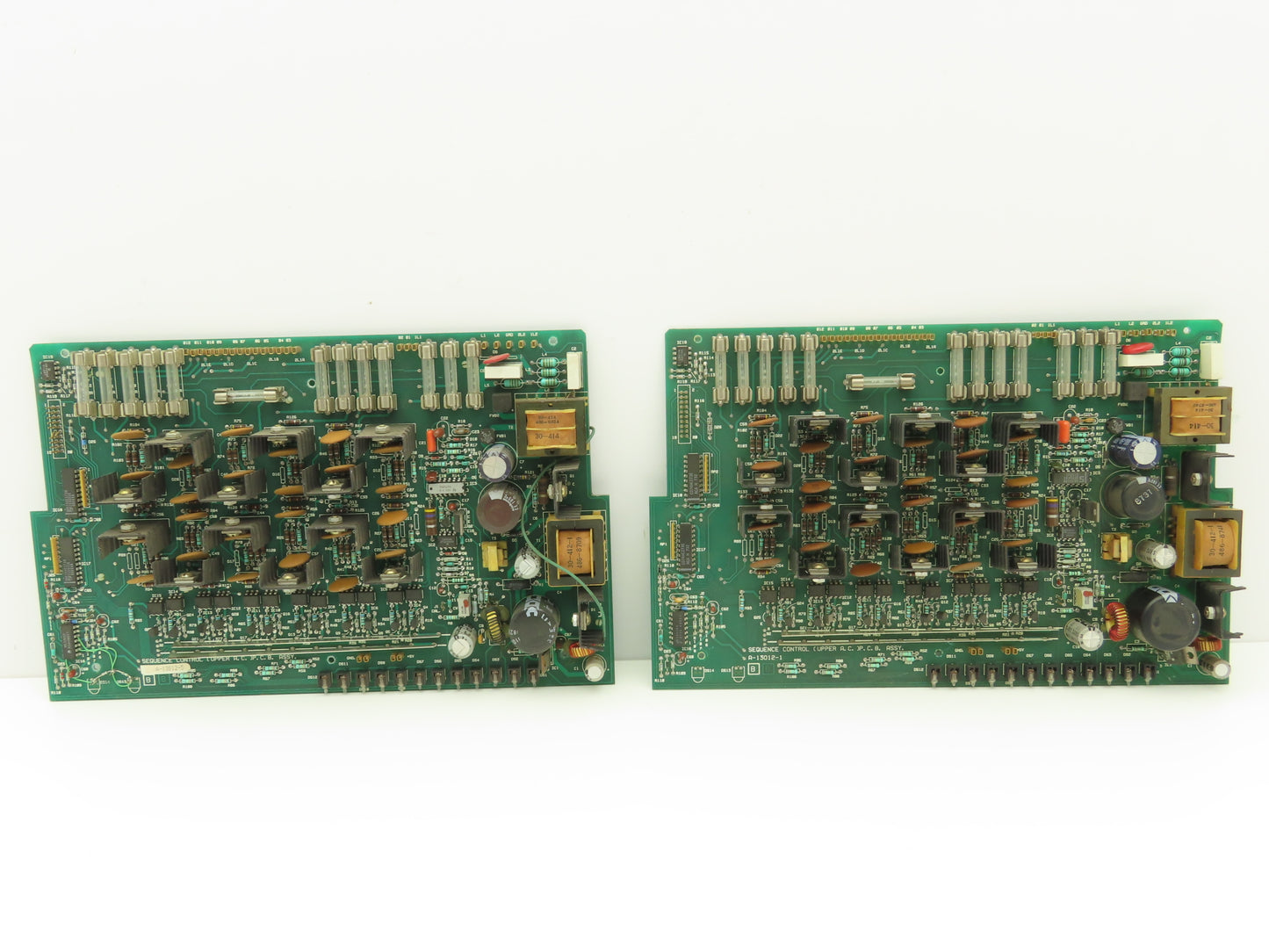 Barber Coleman A-13012-5 Sequence Control Circuit Board (upper A.C.)PCB Lot of 2