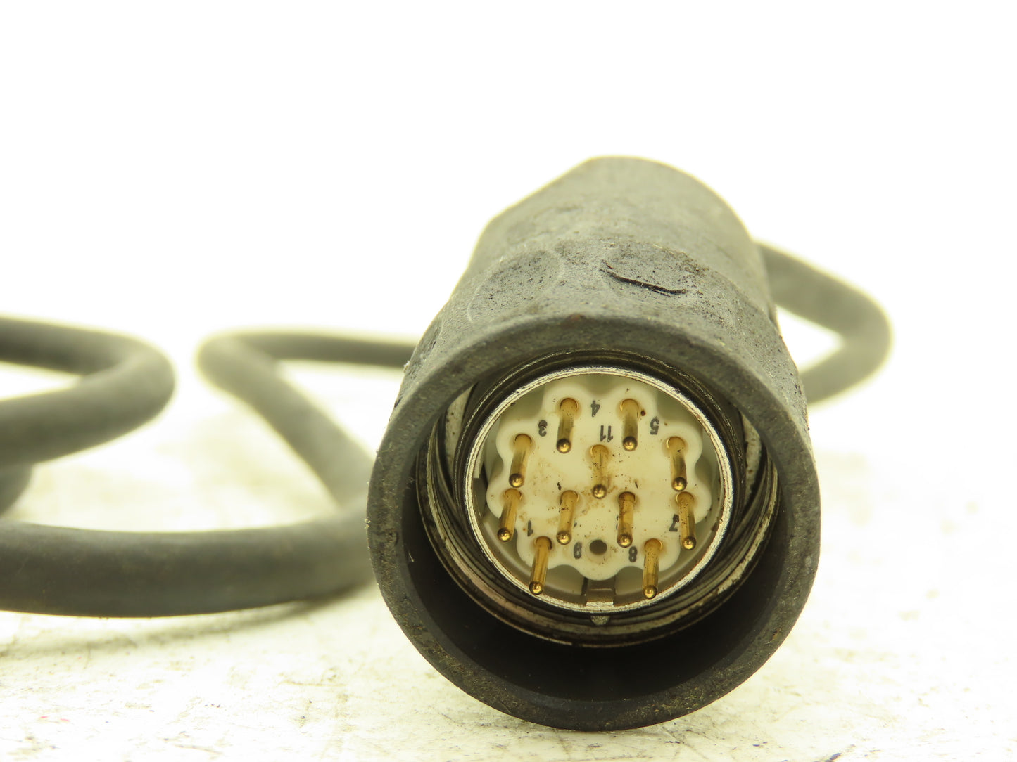 Heidenhain 376 846-08 Rotary Encoder With Cord 10mm Shaft ROD 426102402S12-03