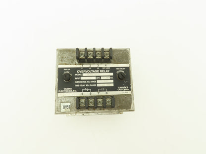 Wilmar Electronics Overvoltage Relay 240VAC 50-400Hz 240-300V Range 0.5-20 Sec