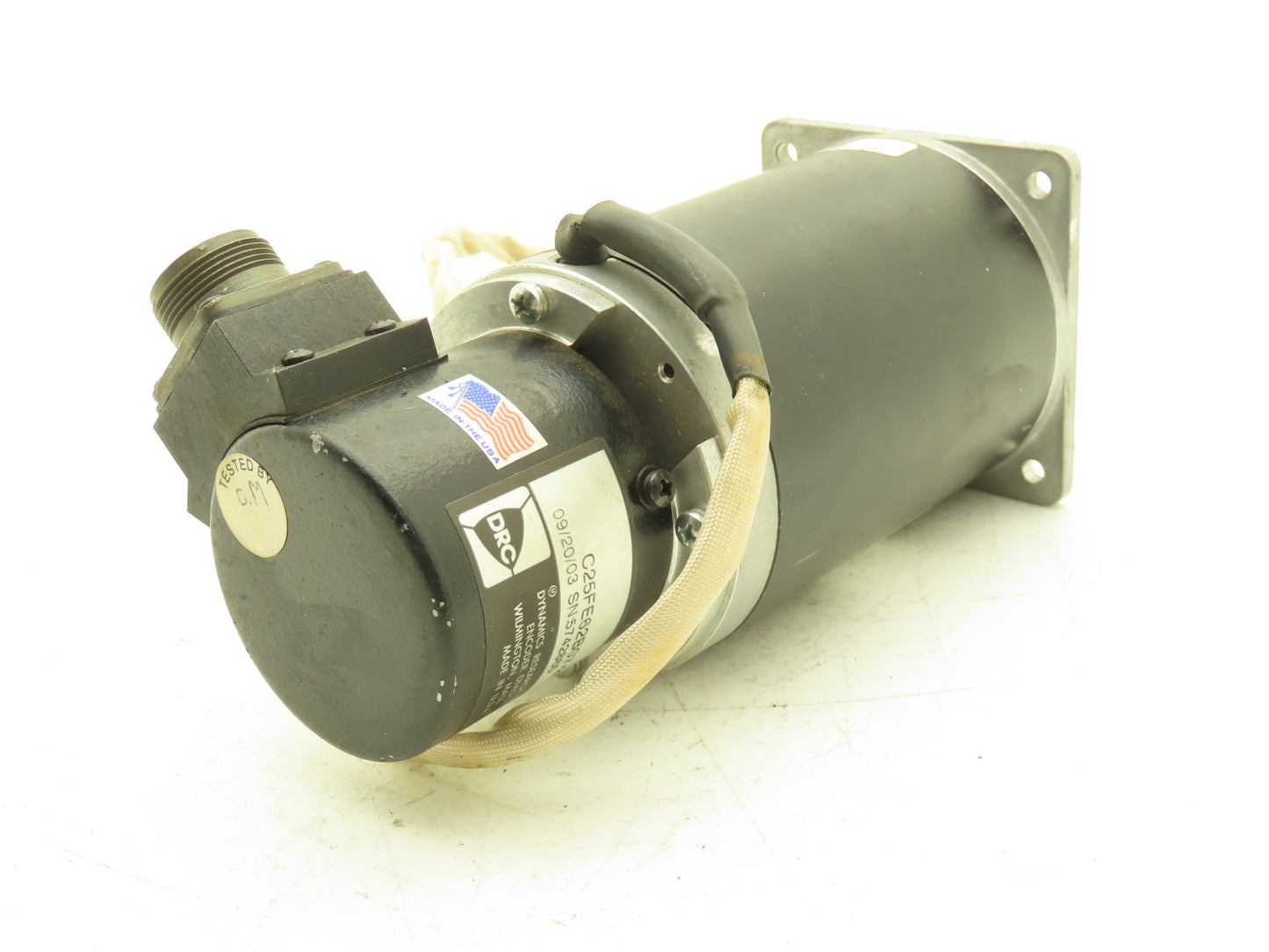 Pacific Scientific H33NREB-LSN-SS-02 AC Stepper Motor 6.3 VDC With Encoder