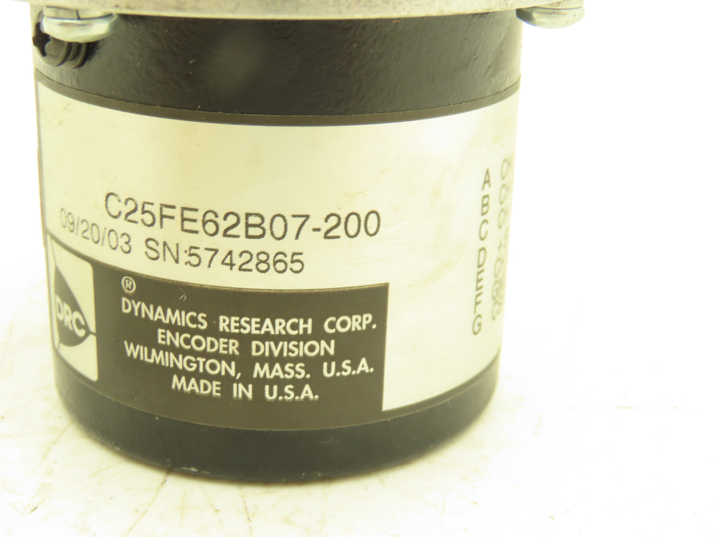 Pacific Scientific H33NREB-LSN-SS-02 AC Stepper Motor 6.3 VDC With Encoder