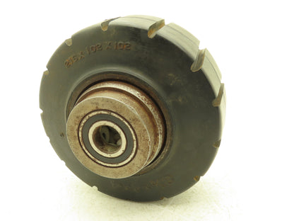 NA Solid Rubber Tire Lift 8-1/2"x 4"x4" Drive Sprocket #50-28T Bearing 1-1/8"