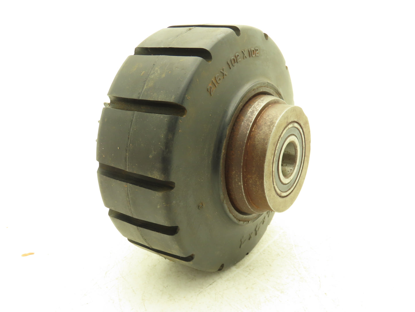 NA Solid Rubber Tire Lift 8-1/2"x 4"x4" Drive Sprocket #50-28T Bearing 1-1/8"