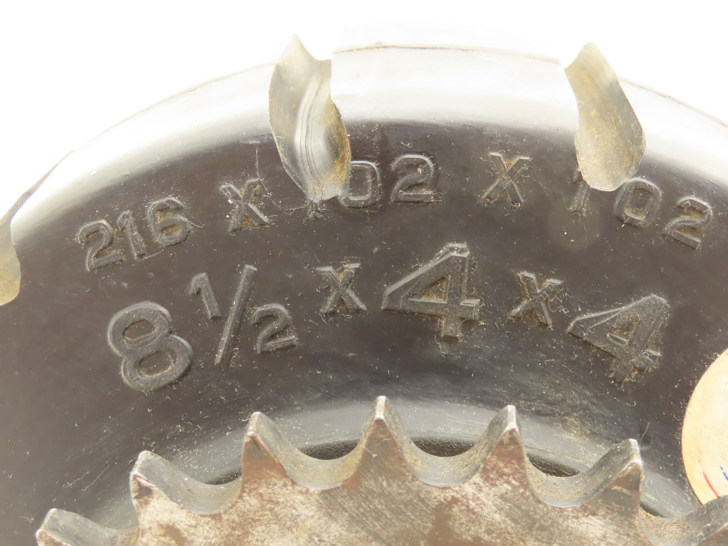 NA Solid Rubber Tire Lift 8-1/2"x 4"x4" Drive Sprocket #50-28T Bearing 1-1/8"