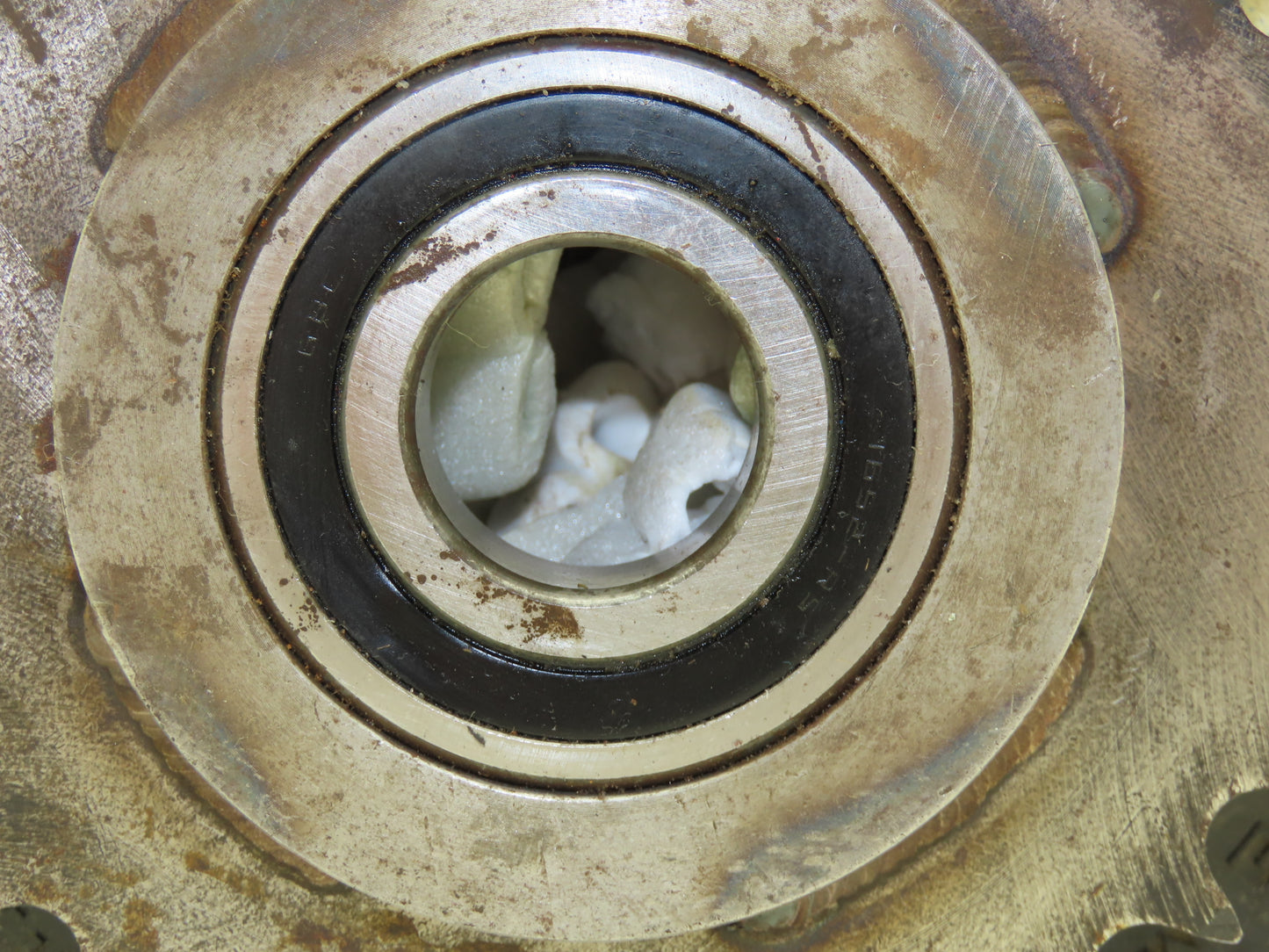 NA Solid Rubber Tire Lift 8-1/2"x 4"x4" Drive Sprocket #50-28T Bearing 1-1/8"