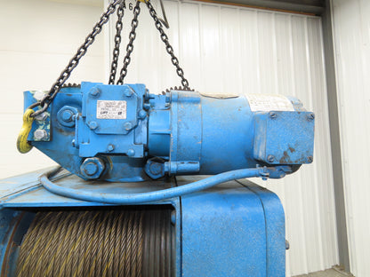 Shaw-Box 80L02025S16 Yale LiftTech Electric Cable Hoist 1 Ton 20' Lift 16FPM 3Ph