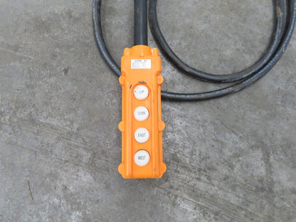 Shaw-Box 80L02025S16 Yale LiftTech Electric Cable Hoist 1 Ton 20' Lift 16FPM 3Ph