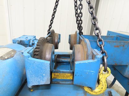 Shaw-Box 80L02025S16 Yale LiftTech Electric Cable Hoist 1 Ton 20' Lift 16FPM 3Ph