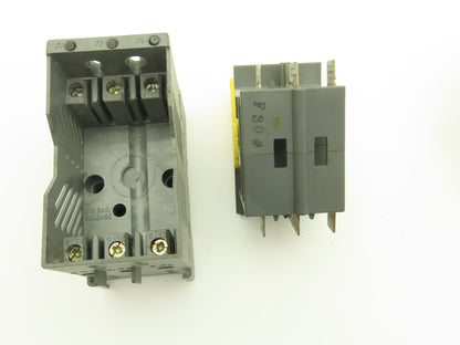 Bussman OPM-1038RC Optima Fuse Holder 30A 600V for Buss Class CC Fuse Lot of 24