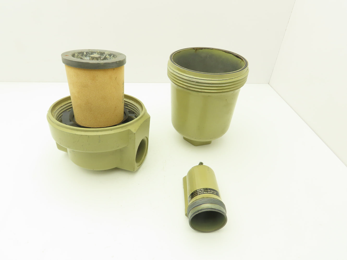 Norgren F18-C00-M3DA Compressed Air Line Filter 2"PTF 250PSI 40um w/Drain