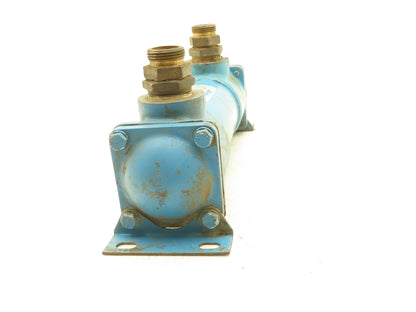 Vickers OCW-S-3-F-20  Oil Cooler Water Type Heat Exchanger 1" NPT  500 PSI